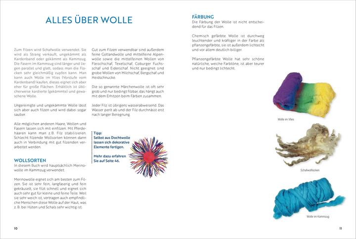 Produktbild Das grosse Buch vom Filzen (Deutsch, Susanne Schaadt, Claudia Saladin, Ernestine Fittkau, Astrid Olbrich, Corinna Kastl-Breitner, Anne Geister-Pieper, Henriette Katharina Foldenauer, 2025)
