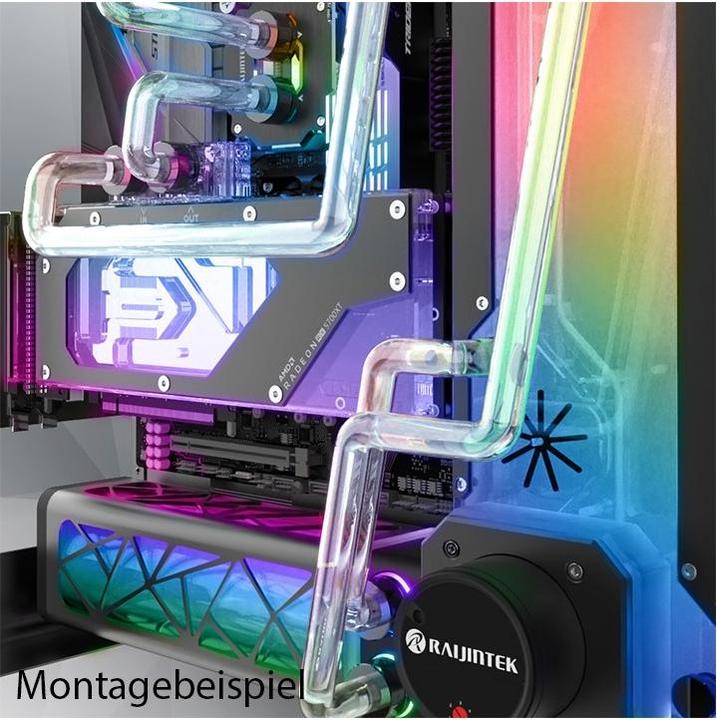 Produktbild Raijintek ANTILA PURE R100B Ausgleichsbehälter, 172,5mm, ARGB