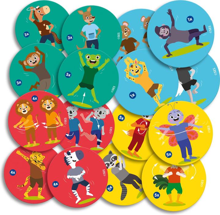 Produktbild Ses Tanz Bewegt Tiere (Französisch, Englisch, Niederländisch, Deutsch, Spanisch)
