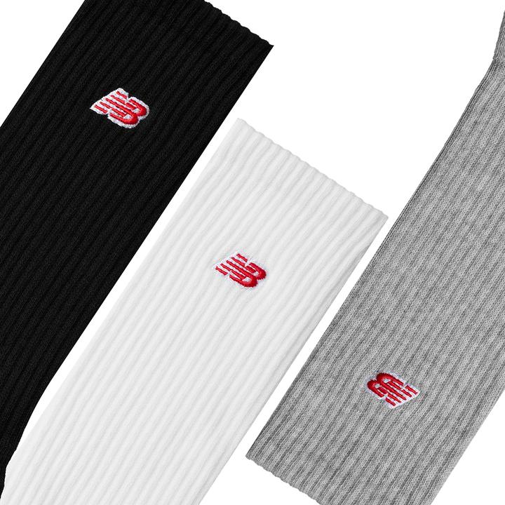 Actual product image New Balance Patch Logo Crew 3 Pack (pack of 3, S)