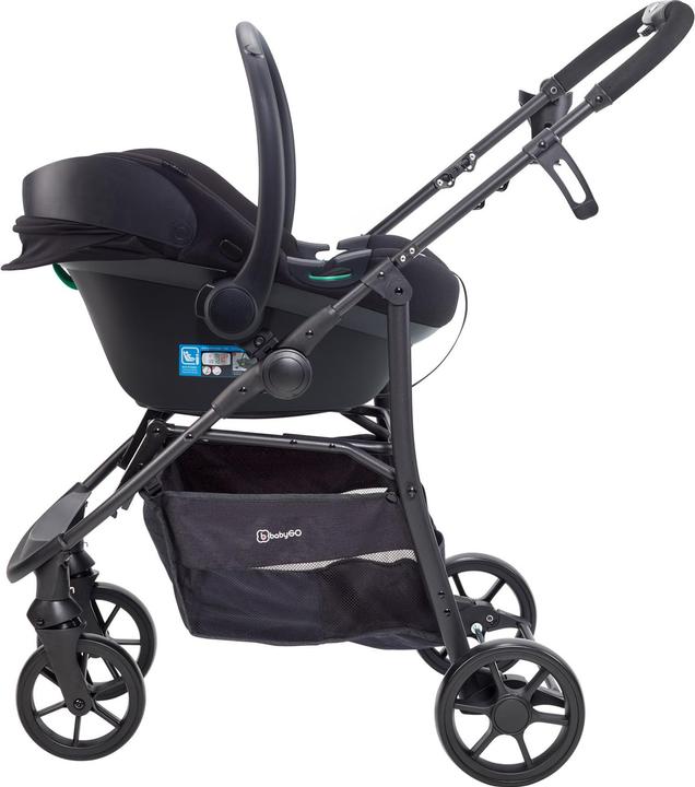 Actual product image BabyGo Style 3in1 - Combi pushchair - Roze