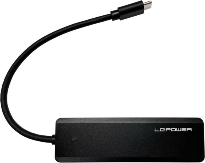 Image du produit LC-Power LC-HUB-U3-4-C 2xUSBA 1XUSB-C Noir détail (USB-C, 4 Ports)
