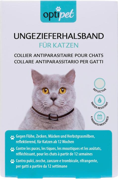 OptiPet Collare antiparasitario per gatti rifrangente (Gatto)