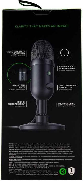 Immagine prodotto Razer Seiren V2 X