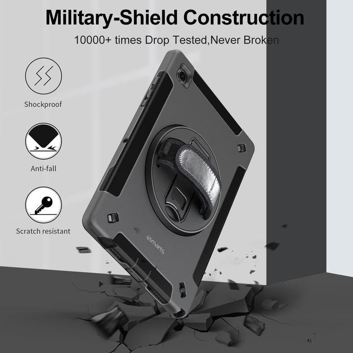 Actual product image 4smarts Rugged Case Grip (iPad 2022 (10th Gen))