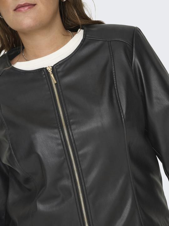 Produktbild Only Bandkragen Curve Jacke Kunstlederjacke (48)