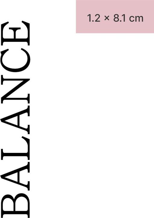 Produktbild minink Temporäres Tattoo – BALANCE