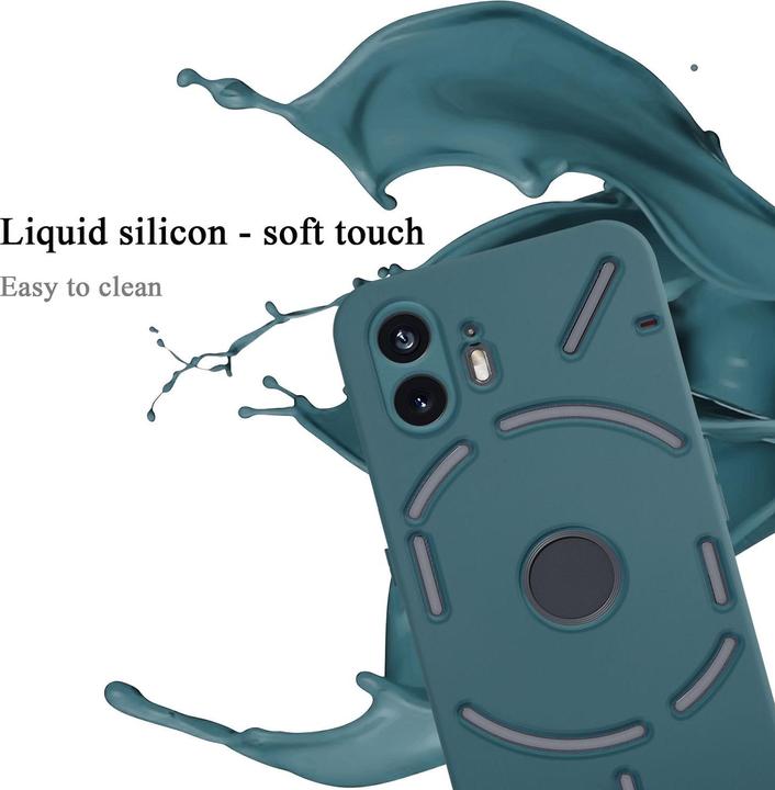 Image du produit Cadorabo Coque pour Nothing Phone 2 TPU Liquid Silicone Case (Nothing Phone (2))