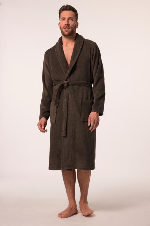Produktbild JP1880 Bademantel, Homewear, Schalkragen, Frottee, bis 8XL (XL)