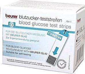 Image du produit Beurer GL 42 Bandelettes de test de la glycémie (Bandelette réactive)