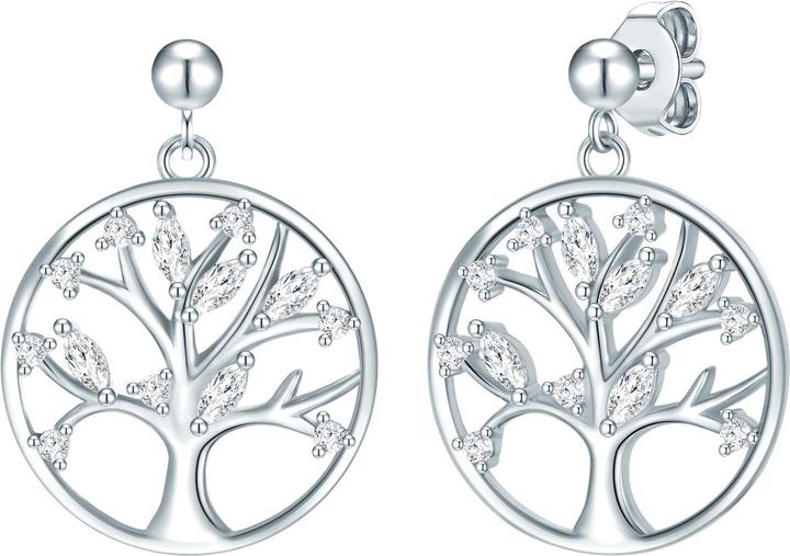 Rafaela Donata Damen Baum des Lebens Sterling Silber Zirkonia Silber - 33724 (Sterling Silber)