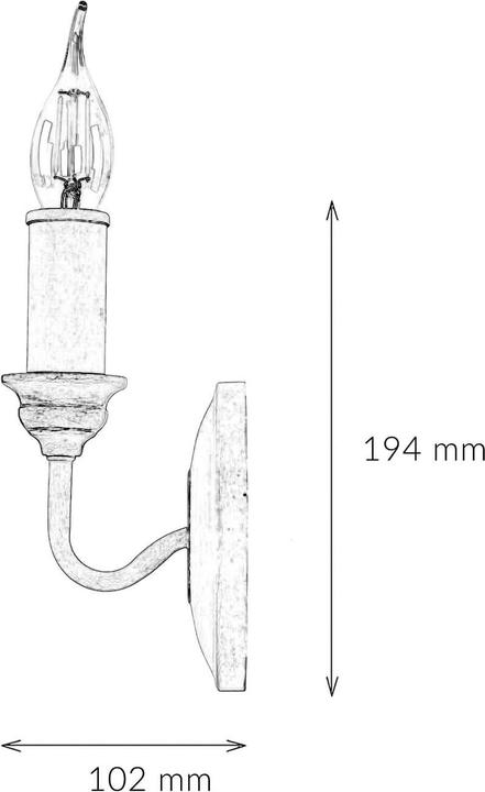 Produktbild Licht-Erlebnisse Candela 8 (E14)