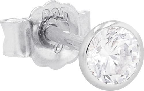Amor Ohrschmuck für Damen, 925 Sterling Silber, Zirkonia synth. (Silber 925)