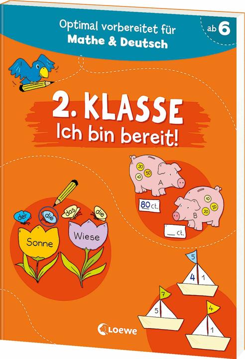 Produktbild Loewe 2. Klasse - Ich bin bereit! (Deutsch, Loewe Lernen und Rätseln, 2024)