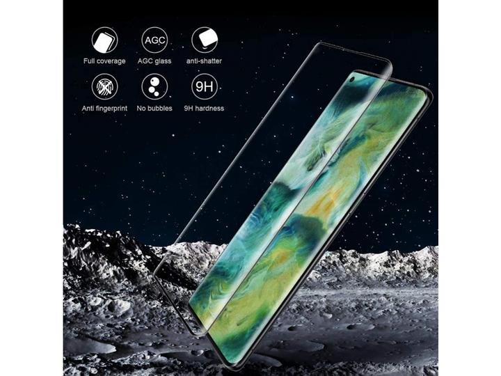 Produktbild Screenguard Oppo Find X2 Pro Full Screen Panzerglas Schutzfolie 2.5D 9H (1 Stück, Oppo Find X2 Pro)