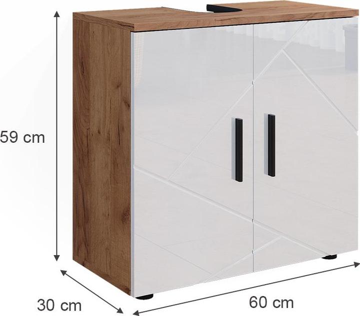 Actual product image Vicco Irma (60 x 30 x 59 cm)