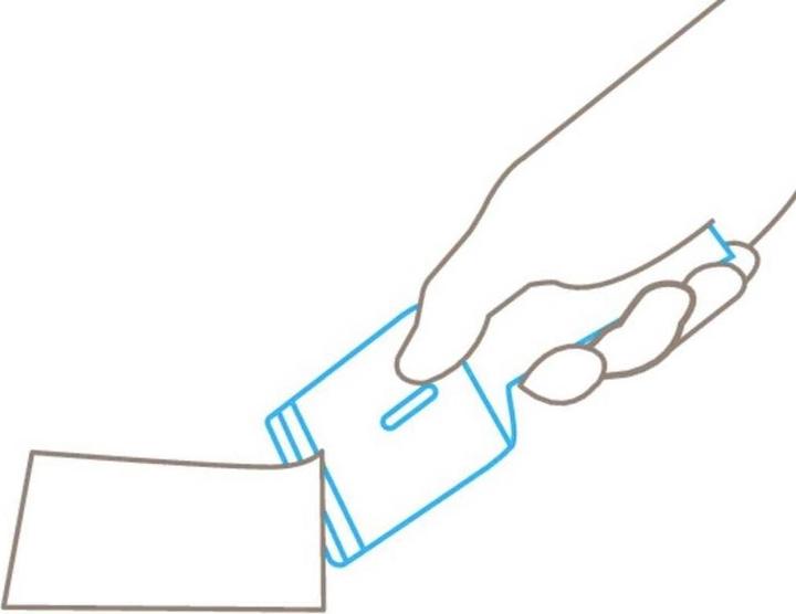 Produktbild Martor Professioneller Schaber zum Reinigen von glatten Oberflächen. Mit abgerundeter B (Cutter)