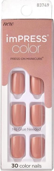 KISS My Face - imPRESS Color Sandbox Nails ( 30 pcs ) - Self-adhesive nails - (Kunstnägel, Mehrfarbig)
