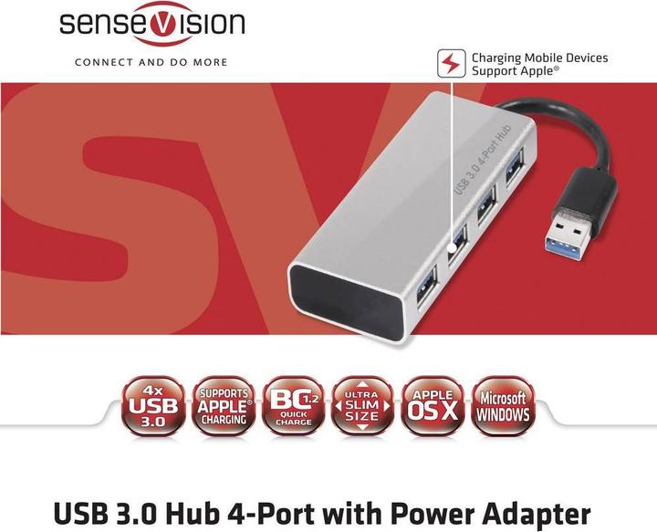 Produktbild Club 3D Csv-1431 (USB-C, 4 Ports)