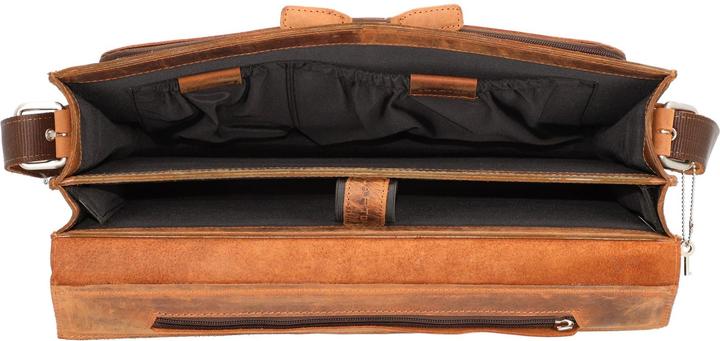 Actual product image Plevier Darwin aktetas 15.6 inch bruin. (17.30", Fujitsu)