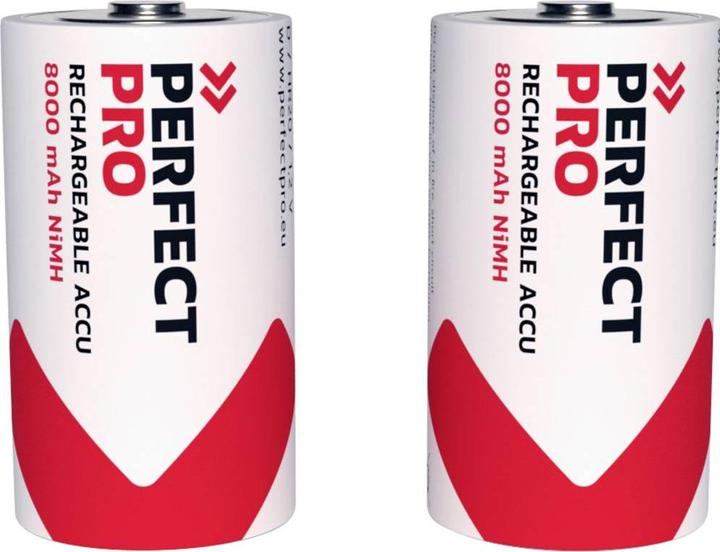 Immagine prodotto PerfectPro Batteria D 2 pezzi (2 pz., 8000 mAh)