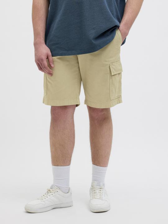 Actual product image Jack & Jones Plus Size Loose Fit Cargo Shorts Cargo Shorts (42)