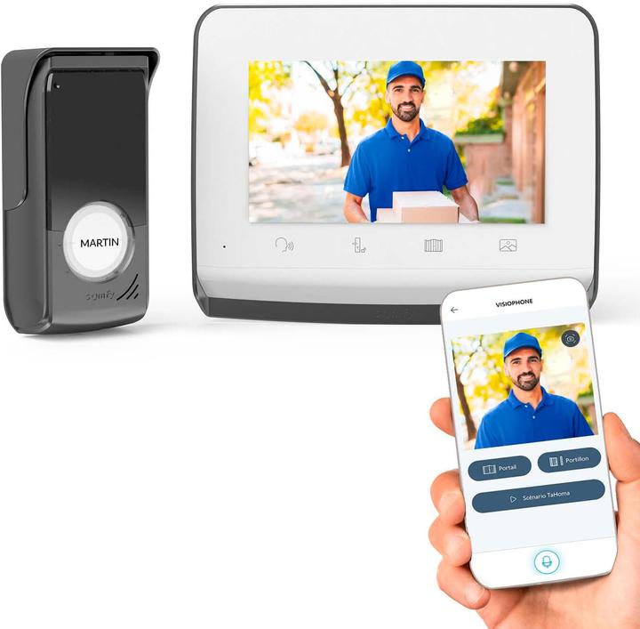 Actual product image somfy Wideodomofon V350 Connect