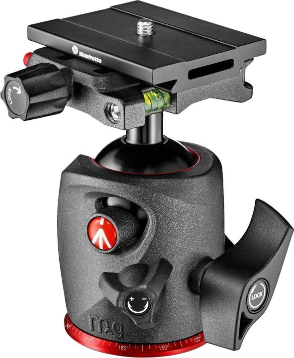 Manfrotto XPRO ball head with Q6 Top Lock quick release bracket (Spherical head)