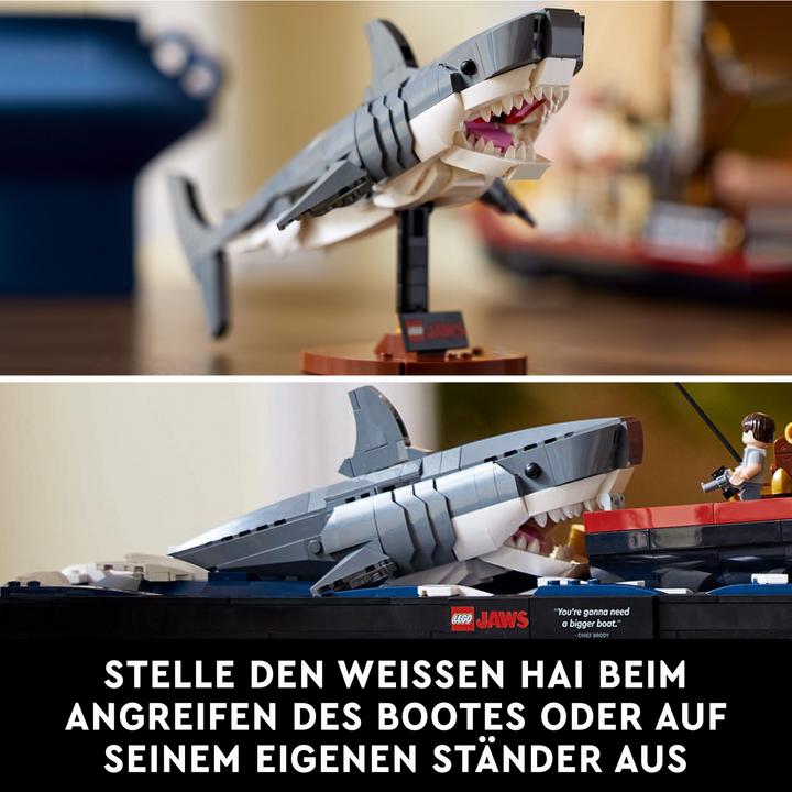 Image du produit LEGO Le grand requin blanc (21350, LEGO Ideas, LEGO difficiles à trouver)