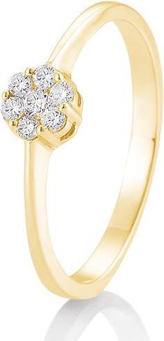 Breuning Verlobungsring Flower (55, 585/14 K Gold)