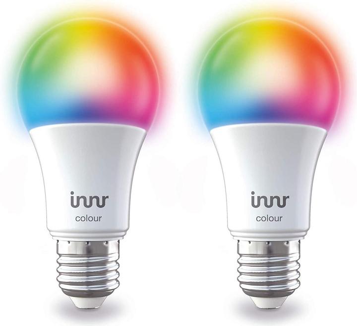 Image du produit Innr Couleur des ampoules intelligentes (E27, 10 W, 806 lm, 2 x, F)