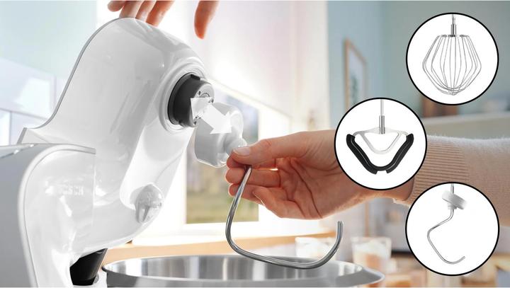 Actual product image Bosch Hausgeräte MUM5 with scale (1000 W)