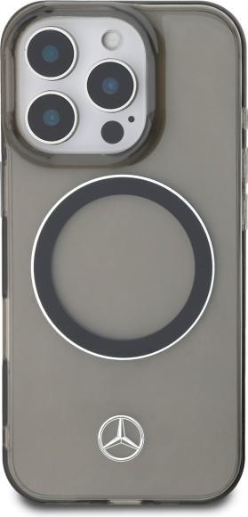 Produktbild Mercedes MEHMP16X23HUOSK iPhone 16 Pro Max 6.9" czarny/black hardcase Silver Ring MagSafe (Apple iPhone 16 Pro Max)