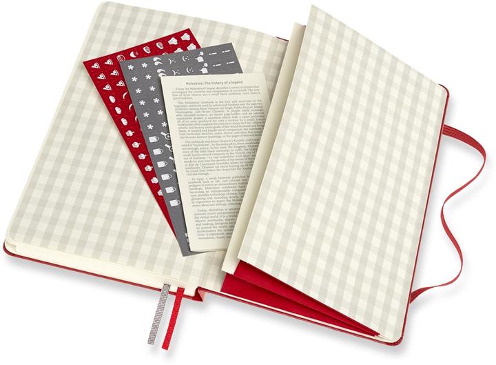 Actual product image Moleskine Passion Journal (A5, Special ruling, Hardcover)
