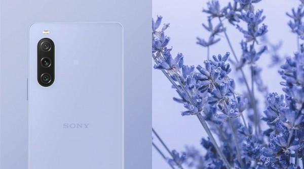 Actual product image Sony Xperia 10 V (128 GB, Lavender, 6.10", Dual SIM, 48 Mpx, 5G)