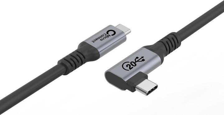 Actual product image MicroConnect Premium USB-C cable 4m (4 m, USB 3.2 Gen 2x2, 100 W)