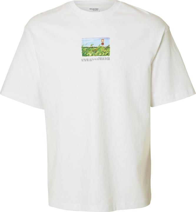 Selected Homme Print T-Shirt mit Rundhalsausschnitt (XXL)