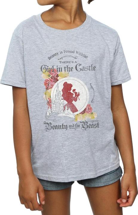 Produktbild Disney Beauty And The Beast Girl in The Castle TShirt Mädchen (128)