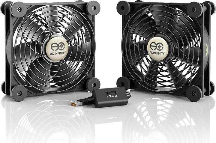 AC Infinity 2er Set USB-Lüfter (120 mm, 2 x)