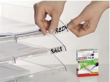 Actual product image tesa 1x tesafilm INVISIBLE, matt invisible, ageing-resistant and tear-proof (19 mm)