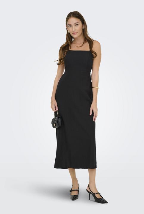 Actual product image Only Onljakiri Linen Strap Midi Dress Wvn (L)