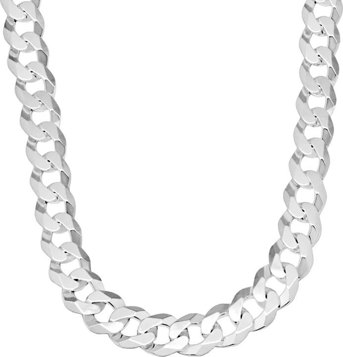 Candy Panzer-Halskette Hemera 14.0 mm, 925 Sterling Silber (925 Sterling Silber, 925er Sterlingsilber, 65 cm)