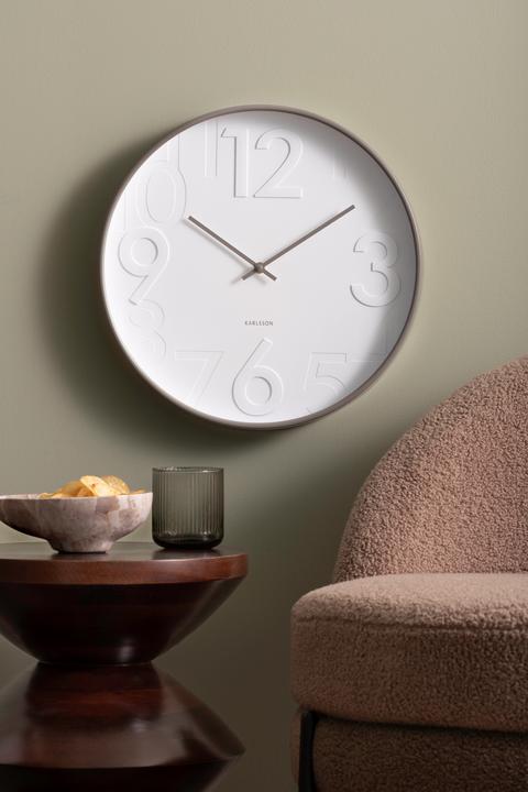 Produktbild Karlsson Wanduhr Ayuno Ø 40 cm, Dunkelgrau, Form: Rund (40 cm)