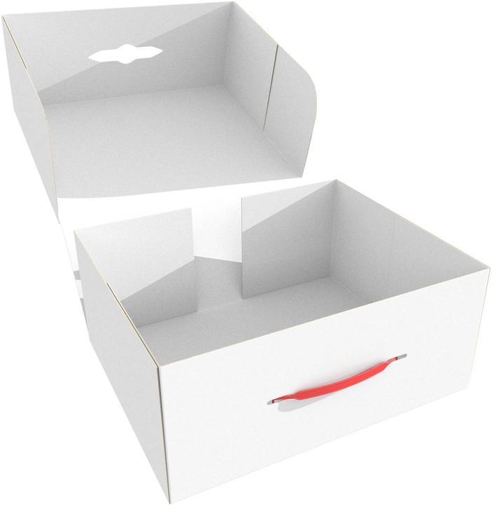 Produktbild Feldherr FSLB150WHITE - Lagerbox FSLB150 - weiss - leer (Papier, Karton)