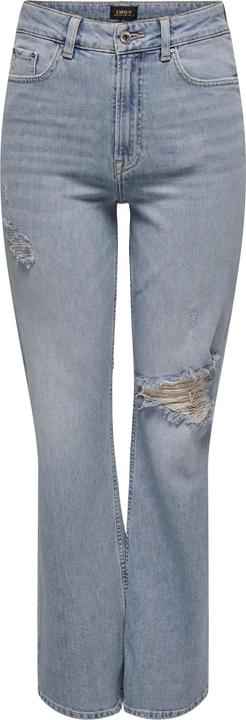 Only ONLCAMILLE Hohe Taille Weiter Beinschnitt Jeans Jeans mit weitem Bein (28)