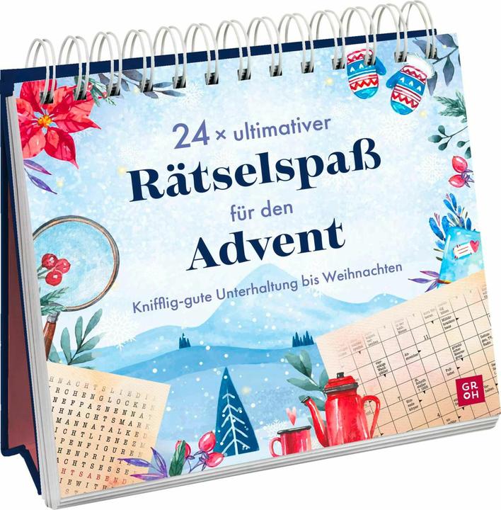 Produktbild 24 x ultimativer Rätselspass für den Advent