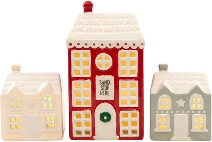 Immagine prodotto Something Different Case Natale Decorazione Misura Confezione 3 (Scatola da regalo, 3 x)
