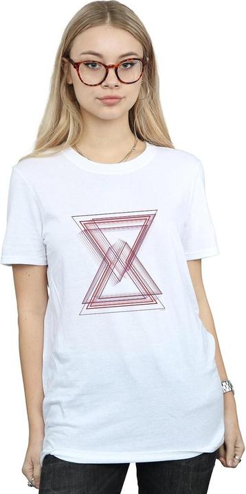 Immagine prodotto Avengers Infinity War Vedova Nera - Maglietta boyfriend in cotone con linee (3XL)