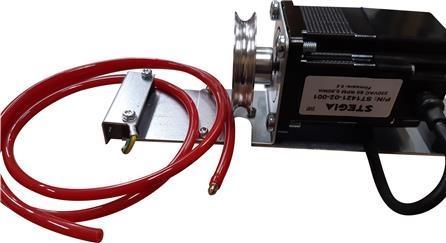 Actual product image Systemair Rotormotor Stegia med konsol til villaanlaeg VR700DC, 230 VAC, 60 rpm, 0,5 Nm.