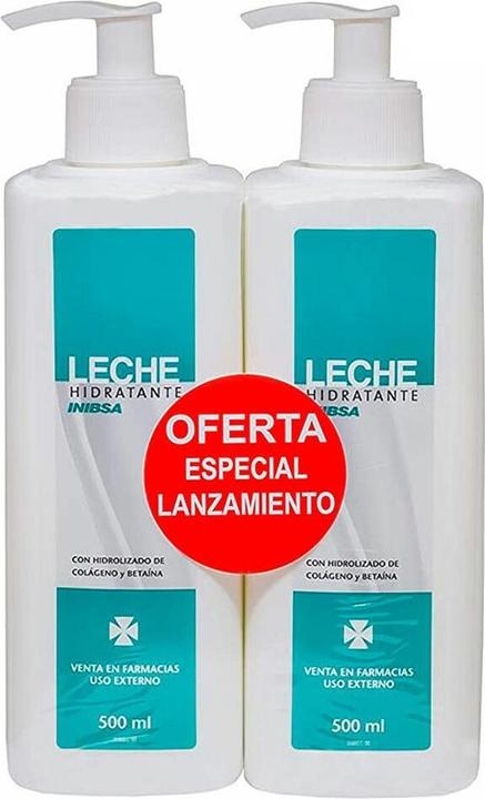 Inibsa Leche Hidratante Dermatologica Pack 2 (500 ml)